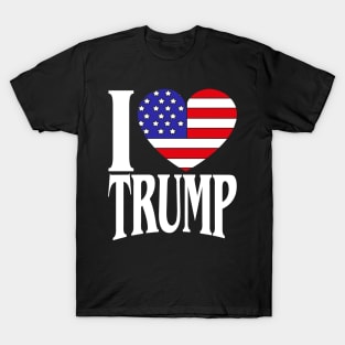 I Love Trump USA Election 2020 Alcohol Drink Fun Gift T-Shirt